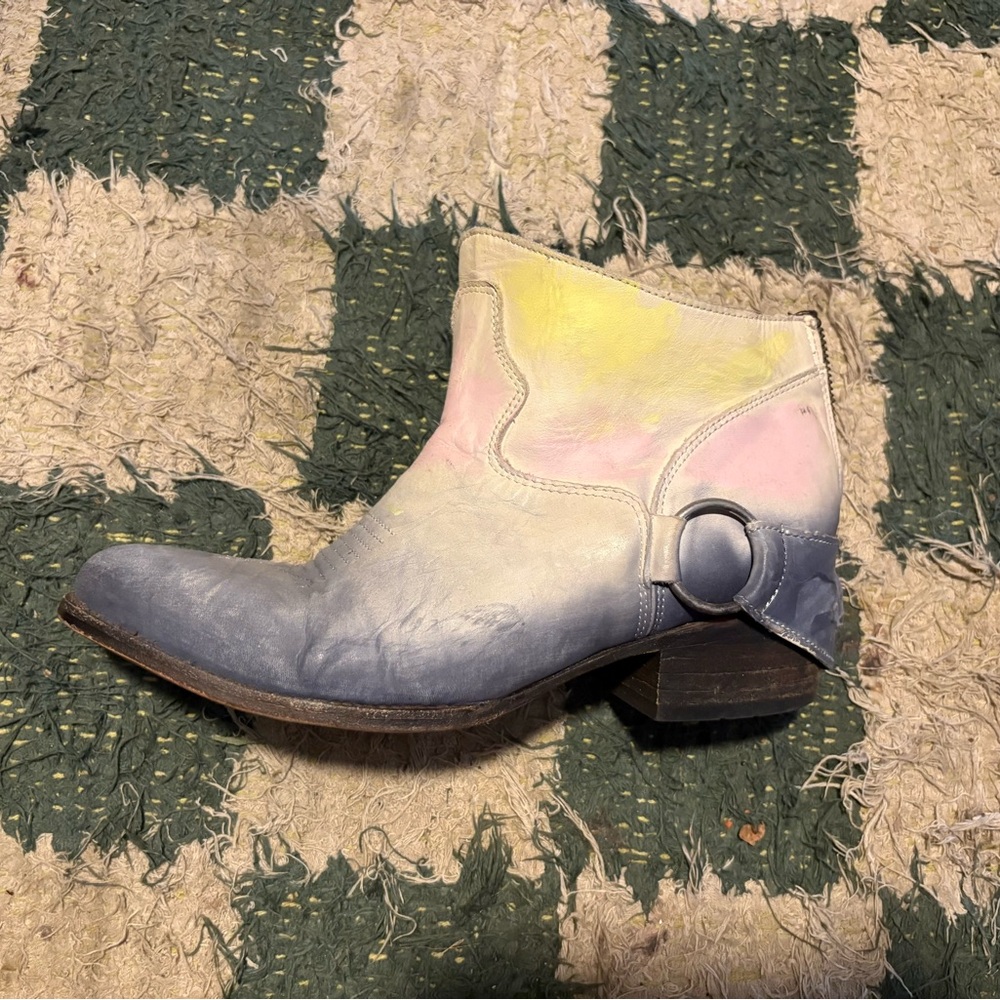 Freebird by Steven Multicolor Ankle Boots